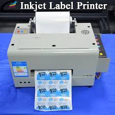 Printer Labelprinter Print By Water Based Ink Economic Printing Modified By Epson Head Long Time Used Label Printer Inkjet Labels Printer