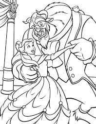 Coloriage princesse la belle et la bete. Coloriage De La Belle Et La Bete Gratuit A Colorier Coloriage La Belle Et La Bete Coloriages Pour Enfants
