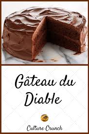 Gateau Du Diable La Recette Facile Gateaux Du Diable Recette Gateau Chocolat Recette Patisserie