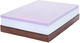 Sittikul Mattress Topper Ventilated Design3 Inch Lavender Infused Memory Foam Full Memory Foam Mattress Topper Mattress Foam Mattress Topper