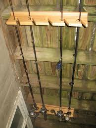 Diy overhead fishing rod storage. Pin On Ishing Equipment