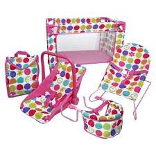 Circo Doll Giftset Deluxe Nursery Playset Baby Dolls For Kids Baby Doll Accessories Baby Doll Nursery