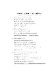 Untuk itu saya akan berbagi kunci jawaban aljabar linier elementer atau solution manualnya buku howard anton aljabar linear elementer. Kunci Jawaban Howard Anton