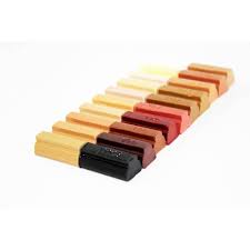 Soft Wax Filler Stick Set 120 Mixed Wood Colours 20 X 4cm Stick