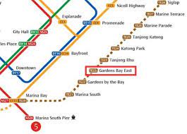 It will be the nearest mrt station to gardens by the bay bay south and marina barrage. Lta May 2018 Mrt Map With Te22a Gardens Bay East Subsequently Removed Land Transport Guru