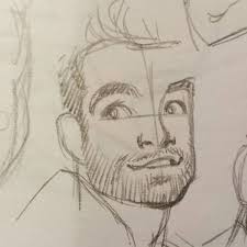 J Bone On Instagram A Wee Sebastian Stan Face I Stink At Likenesses But I Think This Is Close Sebastianstan Drawing Jbo Art Basics Art Sketches Sketches