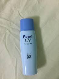My two favorites are biore aqua rich and shiseido hada senka. Biore Uv Perfect Milk Sunscreen Health Beauty Skin Bath Body On Carousell