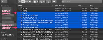 Sep 28, 2005 · first of all, you can hold down the command/apple key and click on each item you want to select (or deselect if it's already selected). How To Select Multiple Files On Mac All Things How