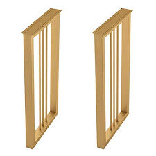 Long should table legs be. Bcx Gold Painted High Feet Long Wrought Iron Table Legs 70cm Office Meeting Table Legs Bar Support Legs Suitable For Computer Desks Dining Tables Coffee Tables 2 Pieces Gold 50cm 100cm Buy Online In Bosnia