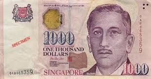 Singapore Dollar To Us Dollar Cash Converter Bank Notes Singapore Dollar Banknotes Money