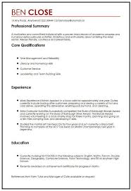 It's an opportunity to show employers how you've prepared yourself for the workforce and why hiring you will add value to their organization. Pin On 1 Cv Template