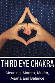 Since the time people started meditating, it has been associated with certain hand movements and positions. Third Eye Chakra Ajna Chakra Balance Meditation Mantra Mudra And More Katia Yoga
