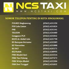 Sehingga dapat di pakai sebagai acuan mengetahui daerah asal dar nomor tersebut. Nomor Telepon Penting Di Kota Singkawang Ncstaxi Com Ncs Taxi Singkawang Pontianak Bandara Kalimantan Barat
