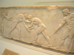 Greek Wrestling Illustration World History Encyclopedia