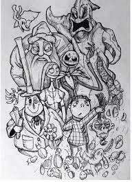 On this page you will find coloring pages related to events or celebrations, such as christmas, mother's day, grandparents day …. Nightmare Before Christmas Nightmare Before Christmas Tattoo Nightmare Before Christmas Drawings Halloween Drawings