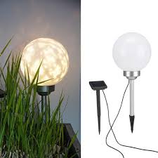 Das elegante design der kugelleuchten verwandelt ihren. Hi Solar Led Drehbare Garten Kugelleuchte 20 Kaufland De