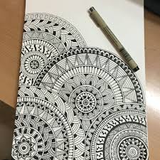 Very First Mandala Drawing Mandala Design Art Boho Art Drawings Mandala Book
