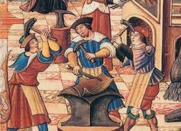 History For Fantasy Writers Craft Guilds Medieval Crafts Medieval Paintings Medieval