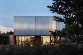 a metal house box silver house more with less architecture southern porches metal homes