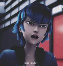 Ladybug Blue Hair Guy