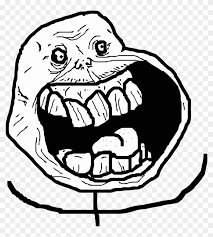 Meme Pngs Forever Alone Face Happy Transparent Png 1024x1092 1136911 Pngfind