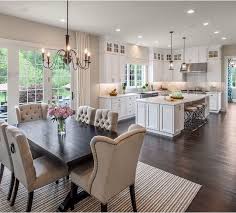 Whether it's a formal dining room or a casual kitchen space, the place where you share meals should be furnished and decorated with love and care. Some Of The Best Dining Room Lighting Inspirations Are Here If You Are An Interior Design Open Concept Kitchen Living Room Home Decor Kitchen Kitchen Concepts