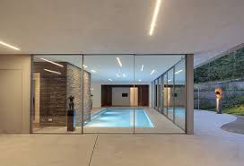 Dune Villa In Utrechtse Heuvelrug The Netherlands The Cool Hunter The Cool Hunter Indoor Pool Design Indoor Swimming Pool Design Dream Pool Indoor