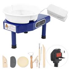 The wheel has performed flawlessly except for 2 minor problems. Pottery Wheel Machine 25cm Pottery Forming Machine Household Table Top Pottery Wheel Ceramics Clay Tool For Ceramics Clay Art Craft Diy Clay 350w Uk Buy Online In Suriname At Suriname Desertcart Com Productid 165286789