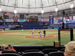 Tropicana Field Section 101 Home Of Tampa Bay Rays