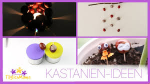 Was kann man mit kastanien alles machen? 4 Originelle Ideen Mit Kastanien Basteln Mit Kindern Taglich Mama Youtube