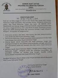 Pada masyarakat dayak di kalimantan barat, hukum adat dan norma sosial berlaku didalamnya. Dewan Adat Dayak Minta Pernikahan Gaib Pangkalima Burung Dibatalkan Merdeka Com