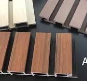 Modern Design Co-extrusion Wall Siding 3d Wall Panel Fluted Wall Boards Wpc  Ceiling Pvc Cladding for Exterior