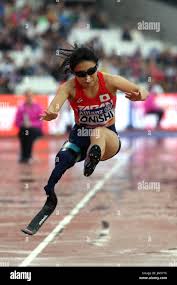 Hitomi ONISHI of Japan in the Women's Long Jump T42 Final at the World Para  Championships in London 2017 Stock Photo - Alamy