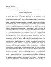 The purpose of this essay is to explore the idea of self sacrifice as a. Informative Article Docx Name Ayen Regil Castro Grade Section Grade 12 Commitment Top 5 Reasons Why And How Concept Papers Can Contribute To Societal Course Hero