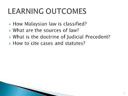 Maybe you would like to learn more about one of these? Chapter 1 Introduction To Law And The Malaysian Legal System Ppt Video Online Download