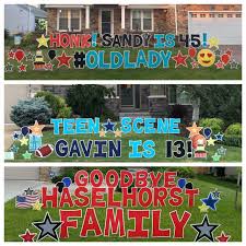 Rain or shine say it loud!card the yard there is always an occasion you can card the yard.celebrate any occasion with lawn greetings as big as your yard. Say Anything Card My Yard Card My Yard Cedar Rapids Iowa Say Anything Cedar Rapids Iowa Shop Where I Live