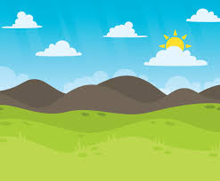 Mountain And Sky Landscape Vector Art Graphics Freevector Com