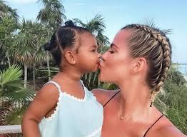 Kardashian took to instagram on thursday (feb. True Thompson And Her Cheesy Grin Are Pure Joy In New Pool Photo Mom Com