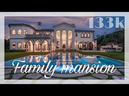 Family Mansion Bloxburg 133k Speed Build Youtube In 2020 Mansions Luxury House Plans 2 Story House Design