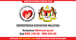 Takwim cuti kali ini dikeluarkan lebih awal bagi. Jawatan Kosong 2018 Kementerian Kesihatan Malaysia Kkm Gaji Rm2 740 00 Rm9 656 00