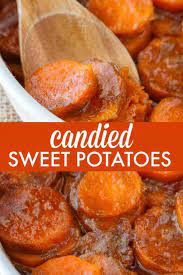 Candied Sweet Potatoes Recipe In 2020 Sweet Potato Side Dish Side Dish Recipes Easy Candied Sweet Potato Recipes