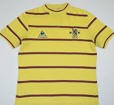 Image result for chelsea le coq sportif yellow kit