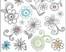 These are super easy doodles to draw that will take you less than 5 minutes. Pix For Simple Flower Doodle Flower Doodles Flower Drawing Doodle Art Flowers