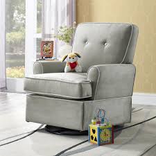Shop for your daly swivel glider recliner at your local badcock &more store. Dorel Living Baby Relax Tinsley Swivel Glider Chair Nursery Room Furniture Gray