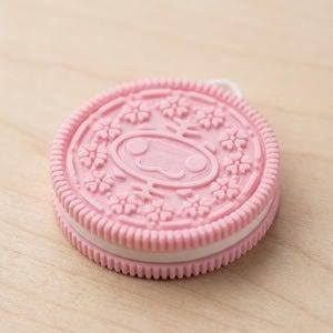 Pink Oreo AirTag Case