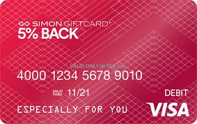 We did not find results for: 5 Back Visa Simon Giftcard Simon