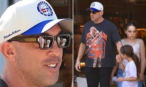 Braith Anasta turns heads in $1,700 sneakers as he enjoys Father's Day meal  with daughters