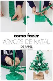 Árvore de natal ideias, bauru. Como Fazer Arvore De Natal Com Papel Larissa Vale