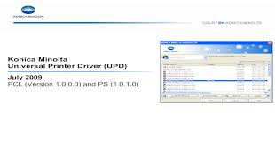 Scaricare konica bizhub c353 driver: Upd Presentation Manual De Instalacion Bizhub C252 En Win 7 Pdf Document