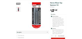 I've just changed my tap cartridges on this tap. Solved How To Tighten New But Loose Mixer Tap Bunnings Workshop Community